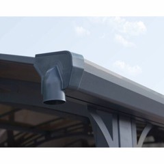 NEW! Carport Patio Cover Kit, Arcadia Series, 16′ 6″L X 11′ 1″W!!