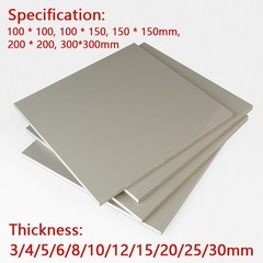 PP Plastic Sheet Polypropylene Plate Thickness 3/4/5/6/8/10/12/15/20/25/30mm