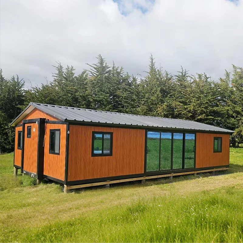 Factory Direct Modern Prefab ADU Luxury Tiny Home Modular Backyard Foldable Expa