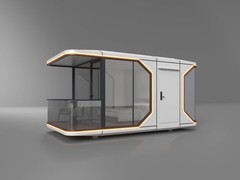 Mini Luxury Space Capsule Container Ready made Smart Homes 8.5meter