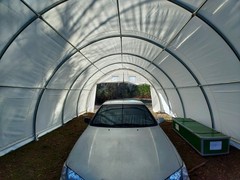 20′ x 42′ x 12′ PVC 18oz Fabric Canvas Storage Shop Shelter Building Hoop Barn