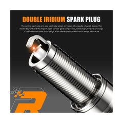 Ignition Coil Pack and Iridium Spark Plug for 2007-2019 Nissan Altima Cube Ro…