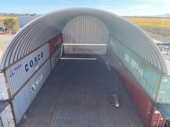 56x40x16 DuroSPAN Steel Building Conex Container Box DIY Roof Kit Factory DiRECT