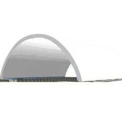 Chery Industrial 11oz PE Fabric Cover Replacement for 20’x20′ Container Shelter