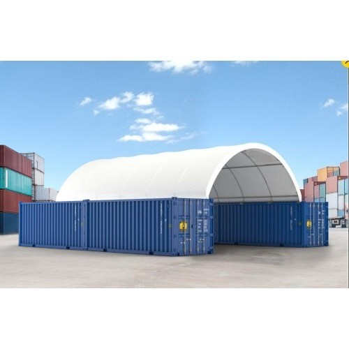 20’x40’x6.6′ 15 oz PVC Canvas Fabric Building Shipping Container Canopy Shelter