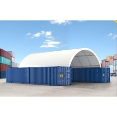 20’x40’x6.6′ 15 oz PVC Canvas Fabric Building Shipping Container Canopy Shelter
