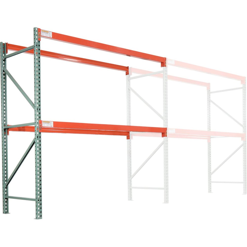 Global Industrial Teardrop Pallet Rack Add-On 48″W X 36″D X 96″H