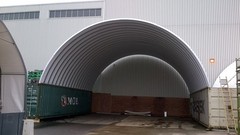25x20x10 DuroSPAN Conex Box Container Steel Roof Kit Cover Factory DiRECT