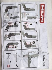 NEW – HILTI MQW-8/90 90° DEGREE EIGHT 8 HOLE RIGHT ANGLE BRACKET CONNECTOR