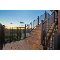 Fortress Building Products Fe26 Black Sand Galvanized Steel Simplified Stair