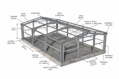 40x60x12 Steel Building DuroFORM Metal Garage Storage Shop Building Kit