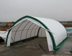 20x30x12 Canvas Fabric Building Shelter w/ Metal Frame, Camper, Boat Storage NEW