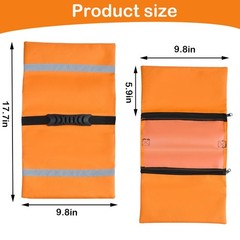 RV Sewer Weight Bag,RV Hose Fastening 9.8 inches x 5.9 inches, orange 1pack