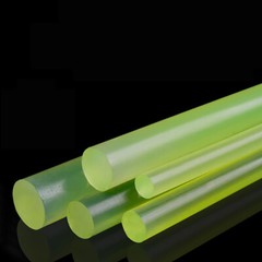 Pu Polyurethane Round Rod Solid Bar Plastic Elastic Dia.20mm-65mm Shock Absorber