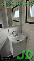 New HD Semi-Permanent Portable Restroom Bathroom Single Toilet or wheelchair