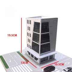 1:100 Road Street Assembly School Office Miniature Building Model Ornaments Gift