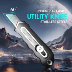 Retractable Utility Knife Multi-Function Opener Stainless Steel Blades – AUS