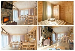 860 sq.ft PREFAB TIMBER FRAME KIT ENGINEERED WOOD HOUSE DIY BUILDING CABIN HOME