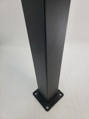 Fortress Building Products Fe²⁶ 3×39.5″ Iron Post Black Sand {G8}