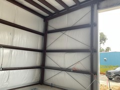 30x40x10 Steel Building Kit | Rigid Frame I-Beam | Commercial Grade