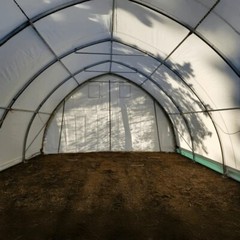 W20’xL30’xH12′ Single Truss Arch Storage Shelter 11oz PE Canvas Shelter Tent