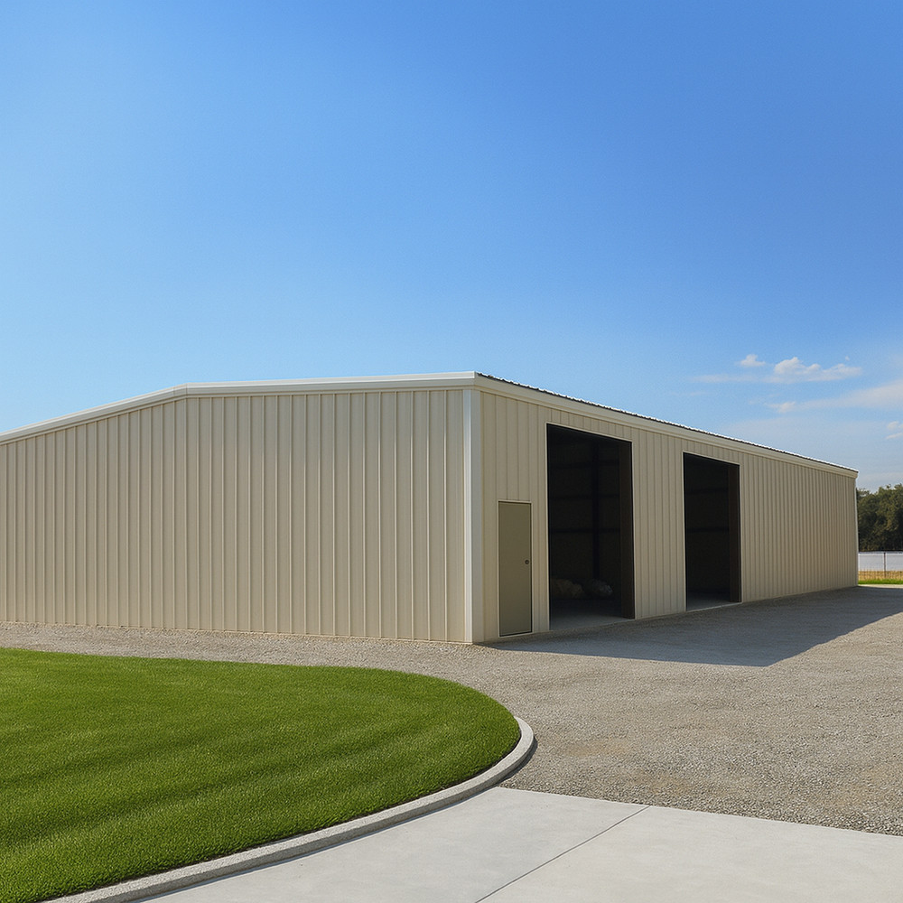 50x160x16 Steel Building Kit | Rigid Frame I-Beam | Commercial Grade | DuroBEAM