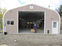 25x36x13 Engineered Steel Building DIY DuroSPAN Clear-Span Arch Open Ends DiRECT