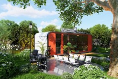 20ft Apple Cabin Waterproof Insulated Tiny House