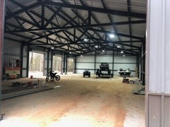 50x100x16 Steel Building SIMPSON Metal Garage Storage Shop Building Kit