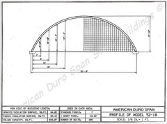 52x40x18 DuroSPAN Steel Building Off Grid Home Shelter Open Ends Factory DiRECT