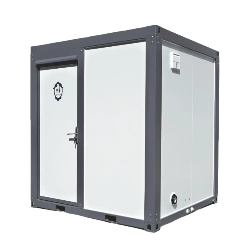 Bastone Private Toilet Stalls w/ Sink &Showers Mobile Toilet Portable Restrooms