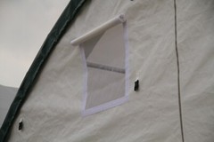@@ NEW 20X42X12 OVAL TUBE SHELTER FABRIC COVERALL STORAGE BUILDING HOOP BARN