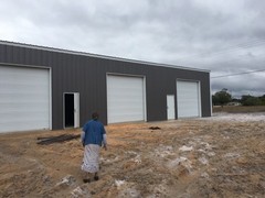 40x60x16 Steel Building Kit | Rigid Frame I-Beam | Commercial Grade