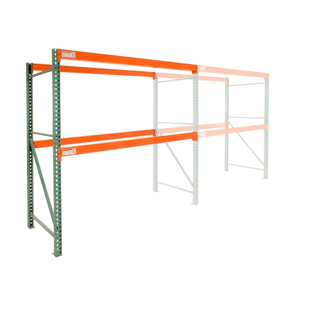 Global Industrial Teardrop Pallet Rack Add-On 108″W X 48″D X 120″H