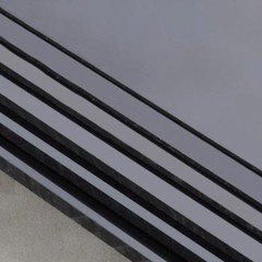 Black ABS Plastic Sheet Panel DIY Model Craft 1/1.5/2/3/4/5mm Thick Various Size