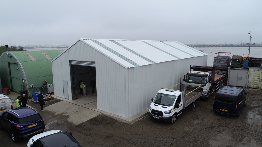 Steel Storage Building Industrial Portable Farm Building Insulated Warehouse