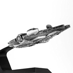 Royal Selangor Hand Finished Star Wars Collection Pewter Millenium Falcon