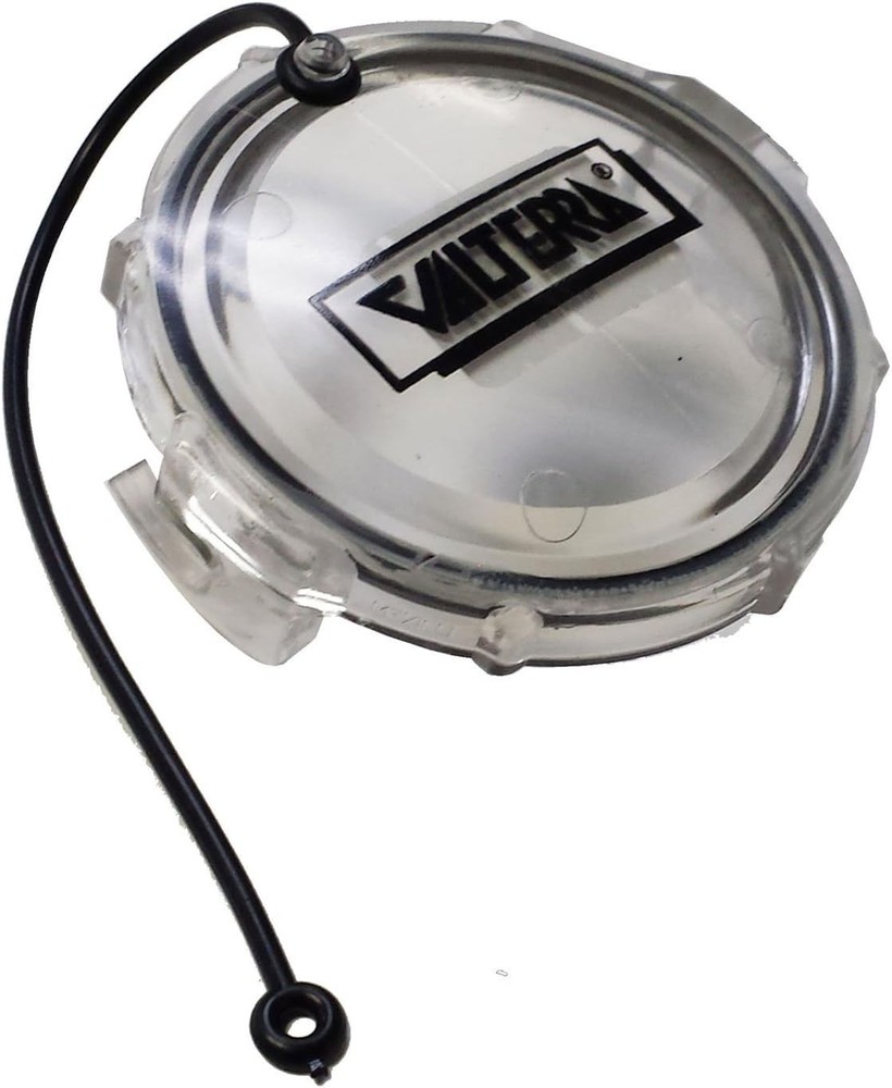 Valterra T1020CLR ClearView Waste Valve Cap – 3″ Clear
