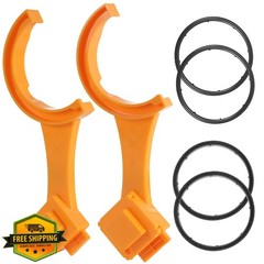 TonGass RV Sewer Hose Wrench 2-Pack Orange