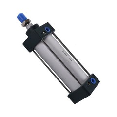SC50mm Bore 25~200mm Stroke Single Rod Double Action Pneumatic Air Cylinder 1pcs