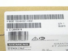 Brand New Siemens 6ES7132-6HD01-0BB1/6ES7 132-6HD01-0BB1 ET200SP Relay Module