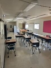 14×50 Portable Office/Classroom Trailer with a bathroom