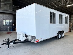 8×20 New Mobile Modular Jobsite Office Trailer, Custom Trailer Mfr. 8×22 8×24