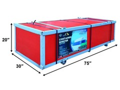 20’x40′ Heavy Duty 15oz PVC Fabric Container Shelter Canopy Building