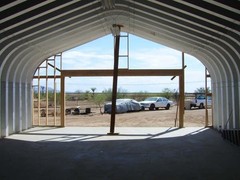 25x80x13 DuroSPAN Steel Bldg Off Grid Home Shop DIY Open Ends Factory Direct