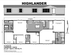 2023 Live Oak HIGHLANDER Mobile Home 5BR/3BA 32×74-All Southeast States-45 Days!