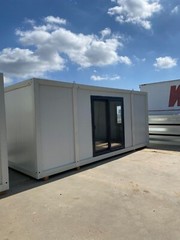 New 20 x 8 ft Modular Office Unit with R13 Insulation, Waterproof, and Windproof