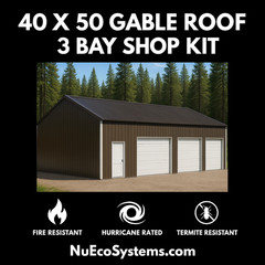 Steel Framed 30 x 100 x 16 Shop Kit, Warehouse Kit ON SALE NOW !!!
