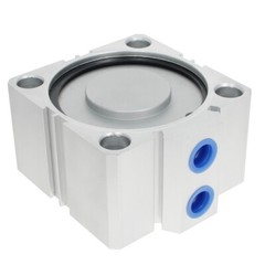 SDA Series 80mm Bore Thin Pneumatic Air Cylinder 5~100mm Stroke Double Acting