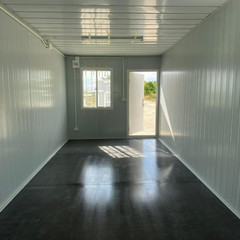 Modular Container Tiny Home, Office, Storage, Metal Siding, 160 SQFT, 20Lx8Wx9T